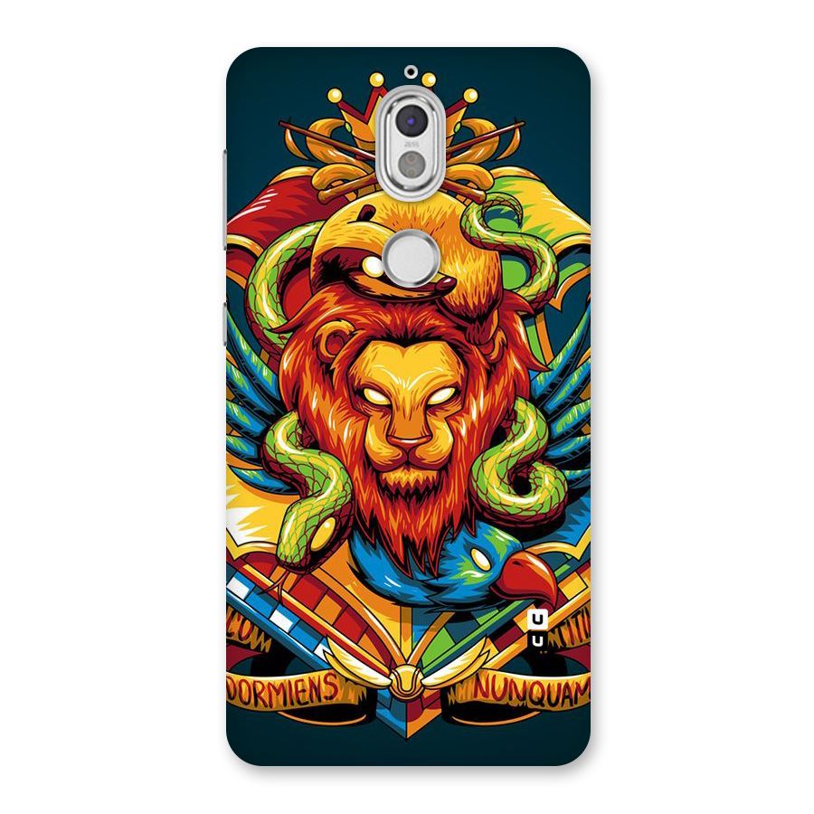 Animal Art Back Case for Nokia 7