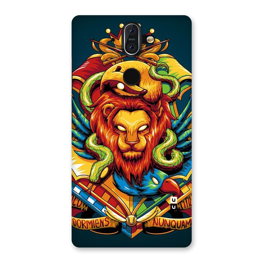 Animal Art Back Case for Nokia 8 Sirocco