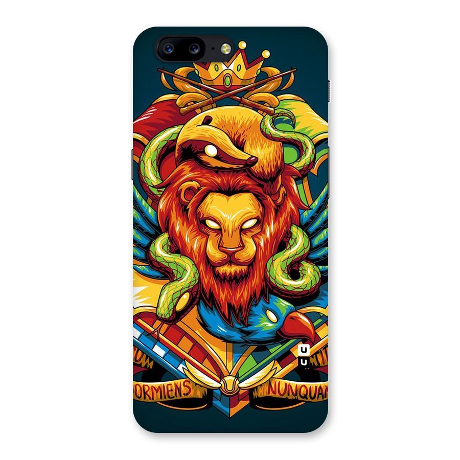 Animal Art Back Case for OnePlus 5