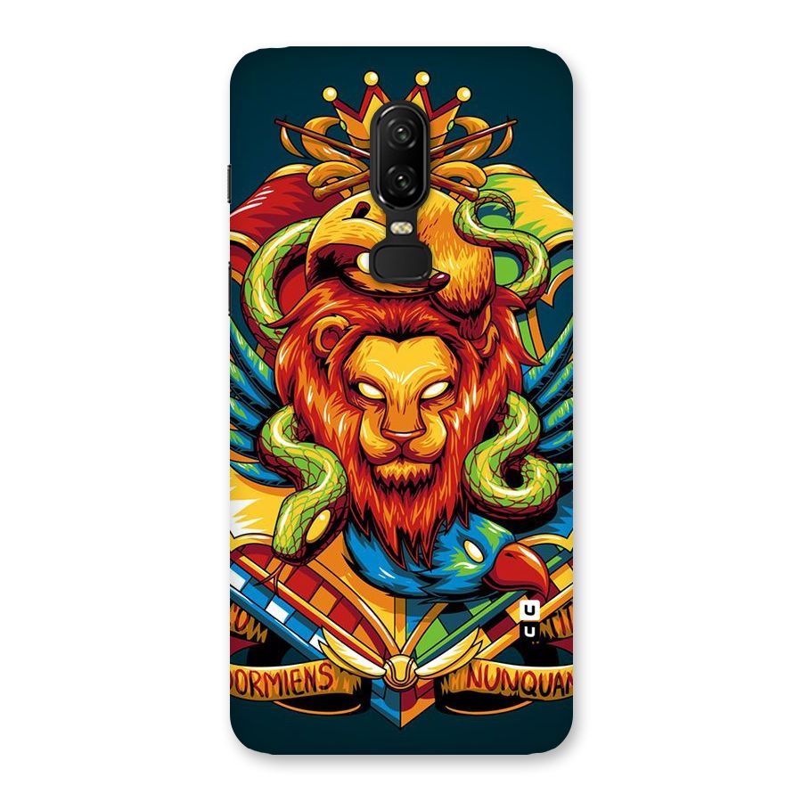 Animal Art Back Case for OnePlus 6