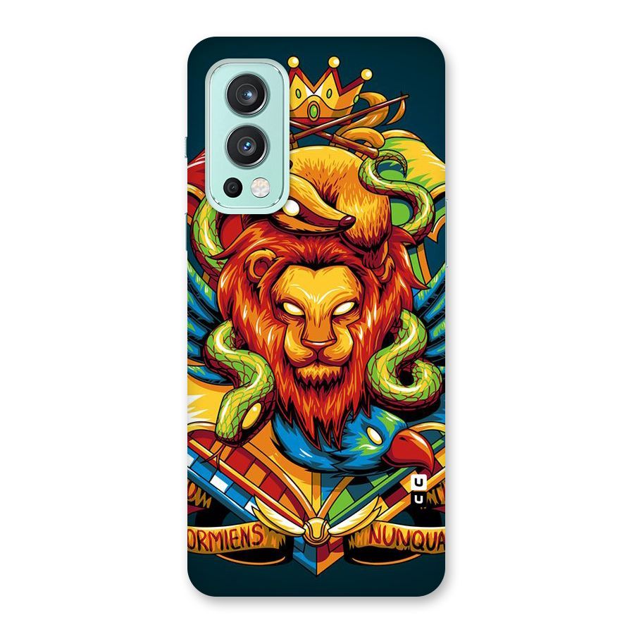 Animal Art Back Case for OnePlus Nord 2 5G