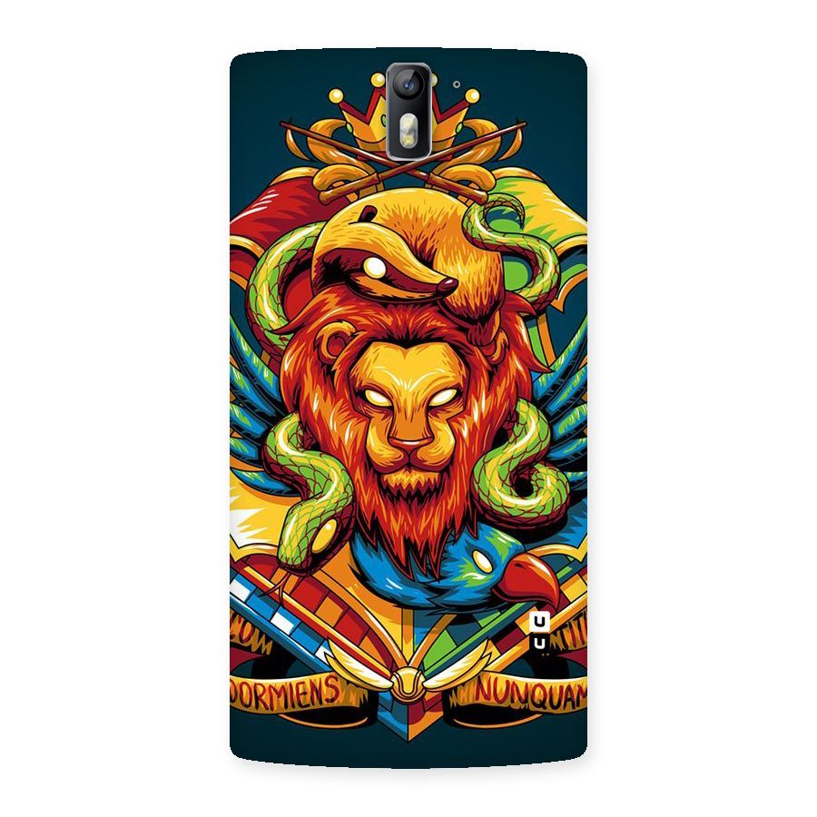 Animal Art Back Case for One Plus One