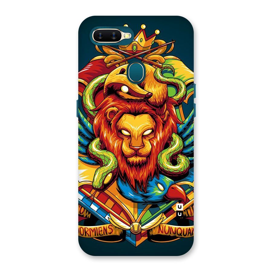 Animal Art Back Case for Oppo A11k
