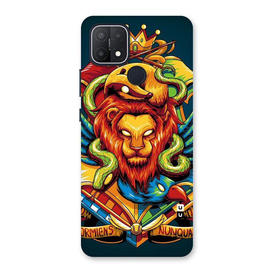 Animal Art Back Case for Oppo A15s