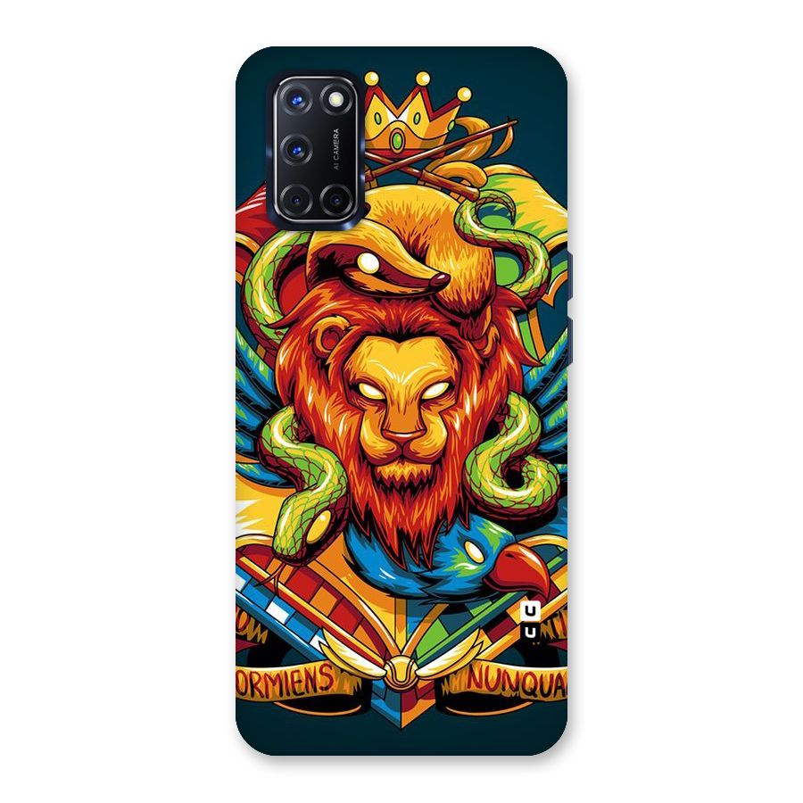 Animal Art Back Case for Oppo A52