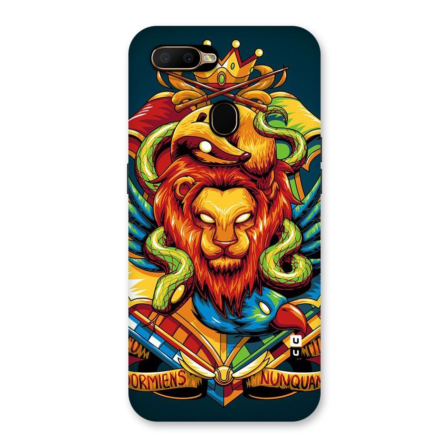 Animal Art Back Case for Oppo A5s