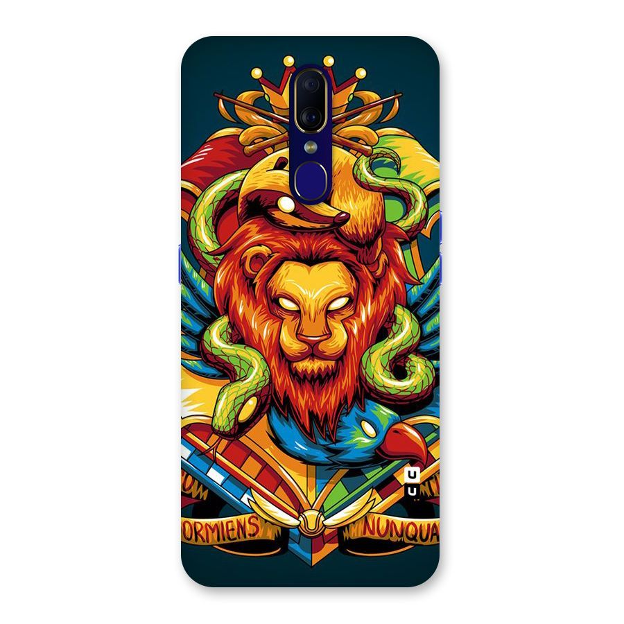 Animal Art Back Case for Oppo A9