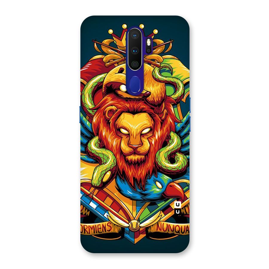 Animal Art Back Case for Oppo A9 (2020)