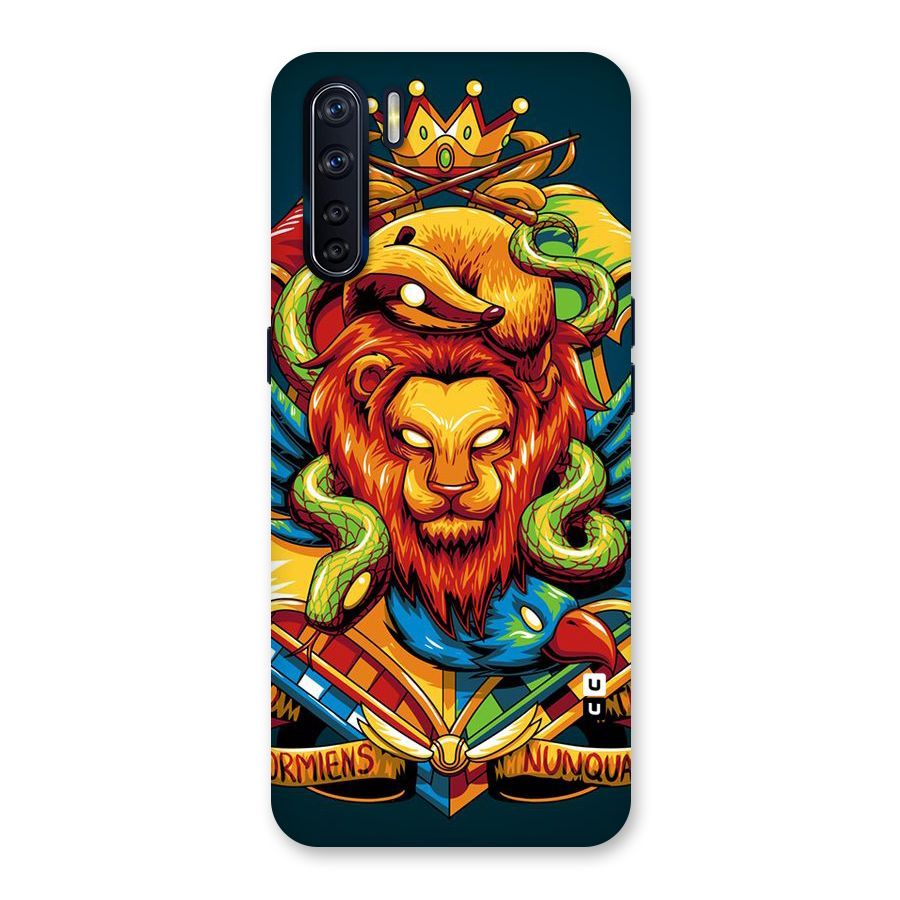 Animal Art Back Case for Oppo F15