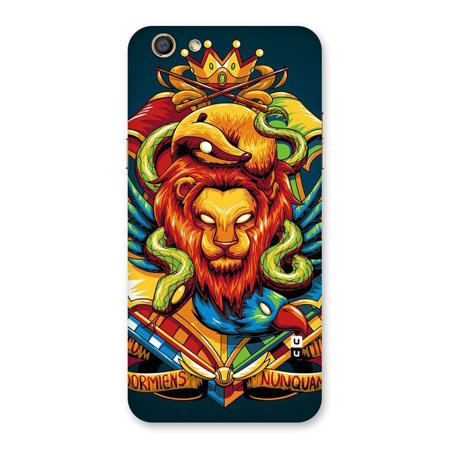 Animal Art Back Case for Oppo F3