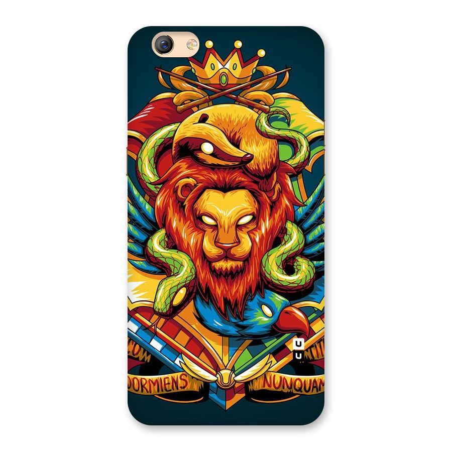 Animal Art Back Case for Oppo F3 Plus