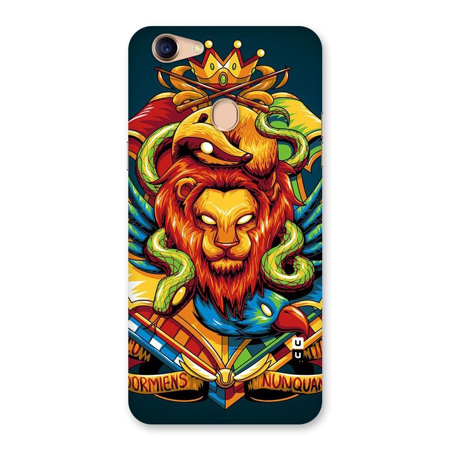 Animal Art Back Case for Oppo F5