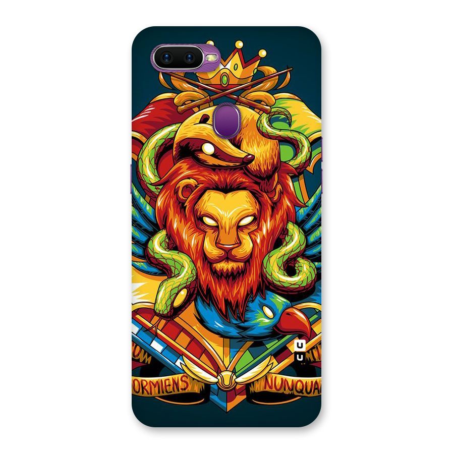 Animal Art Back Case for Oppo F9
