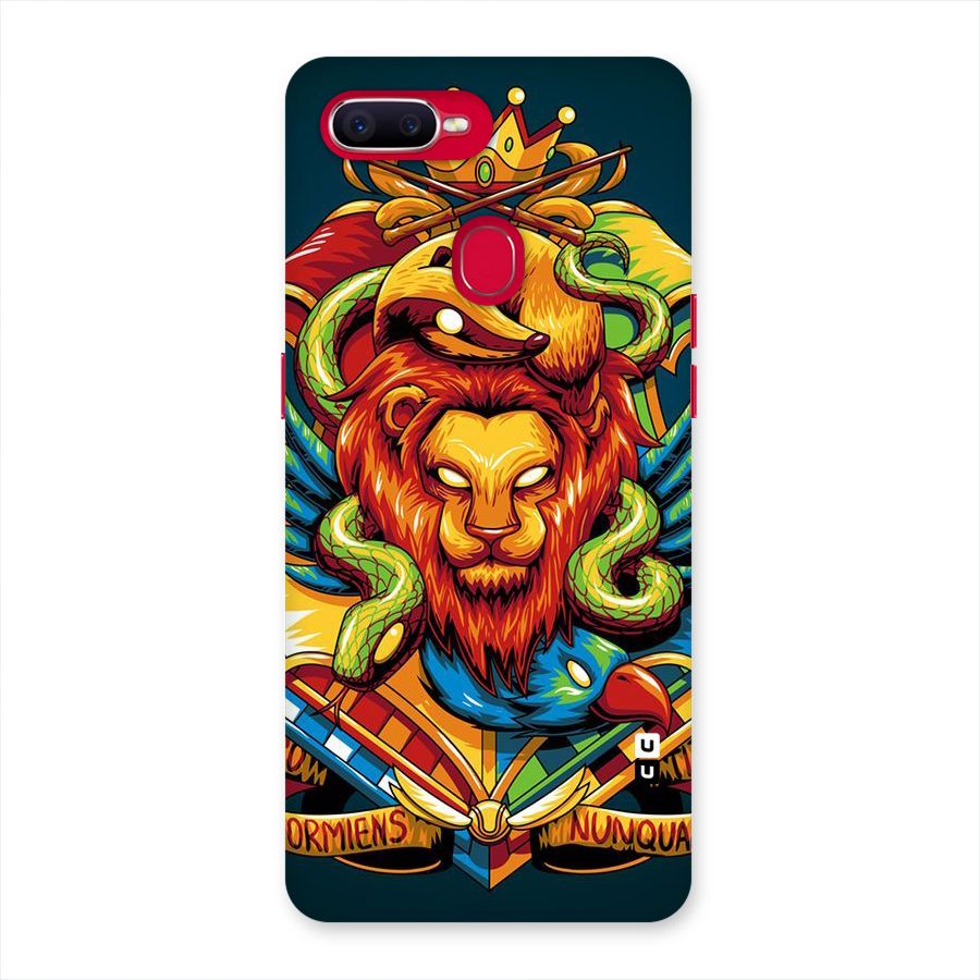 Animal Art Back Case for Oppo F9 Pro