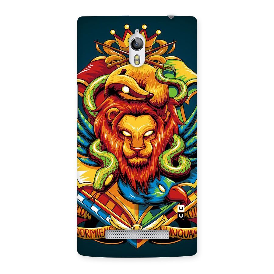 Animal Art Back Case for Oppo Find 7
