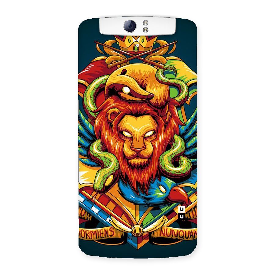 Animal Art Back Case for Oppo N1