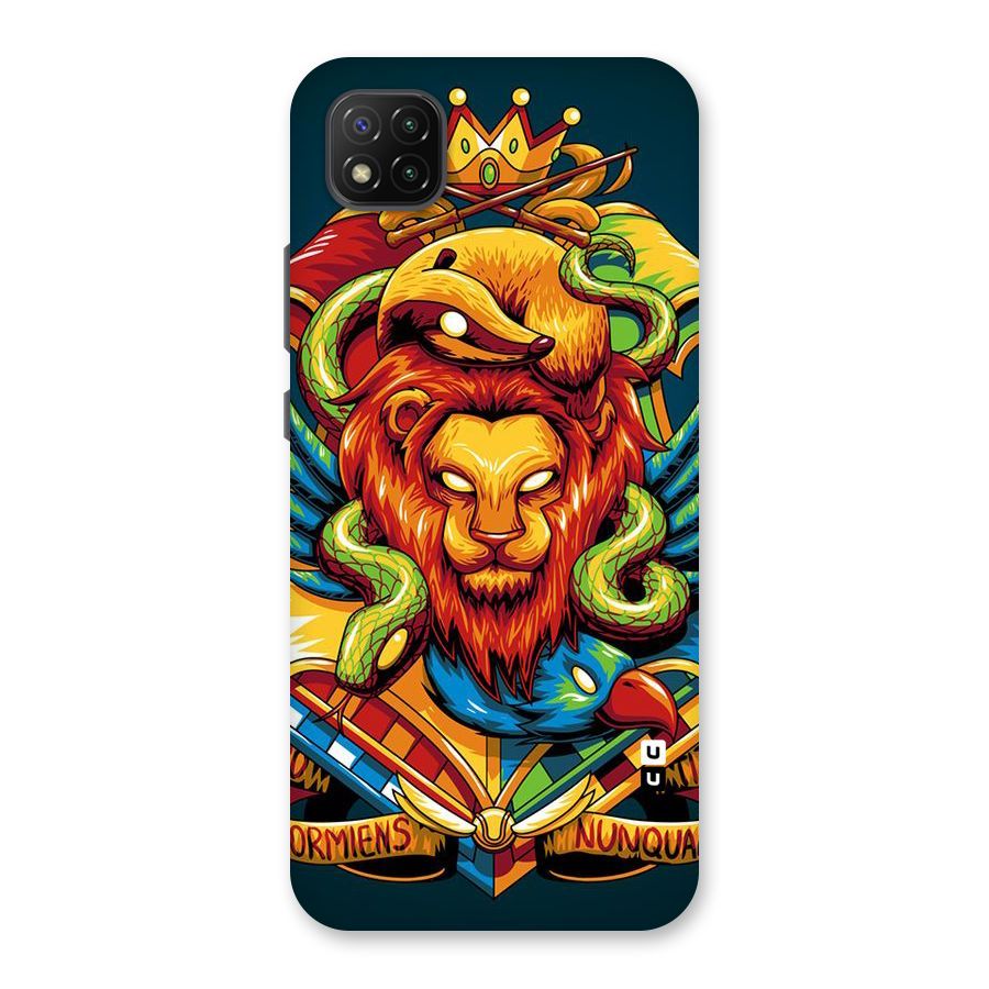 Animal Art Back Case for Poco C3