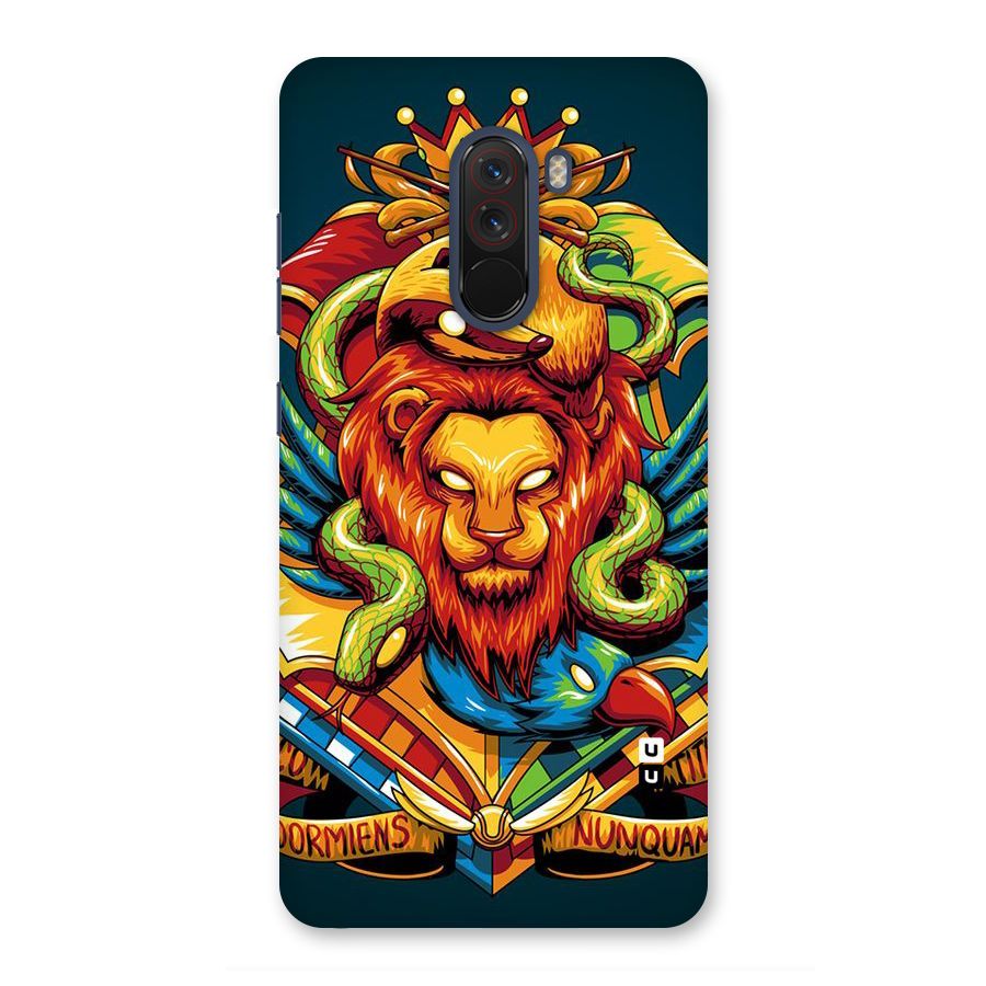 Animal Art Back Case for Poco F1