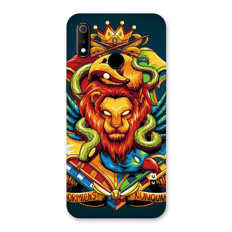 Animal Art Back Case for Realme 3