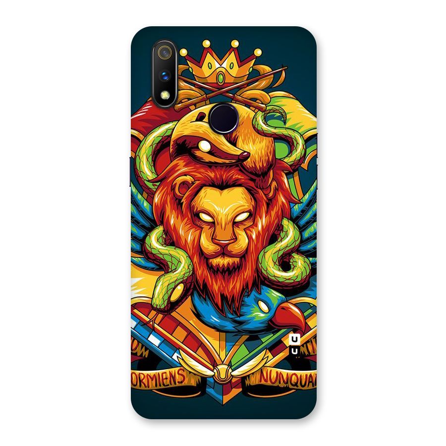 Animal Art Back Case for Realme 3 Pro