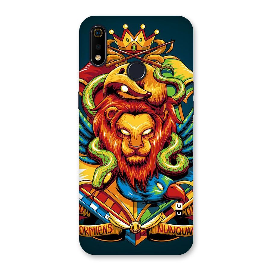 Animal Art Back Case for Realme 3i