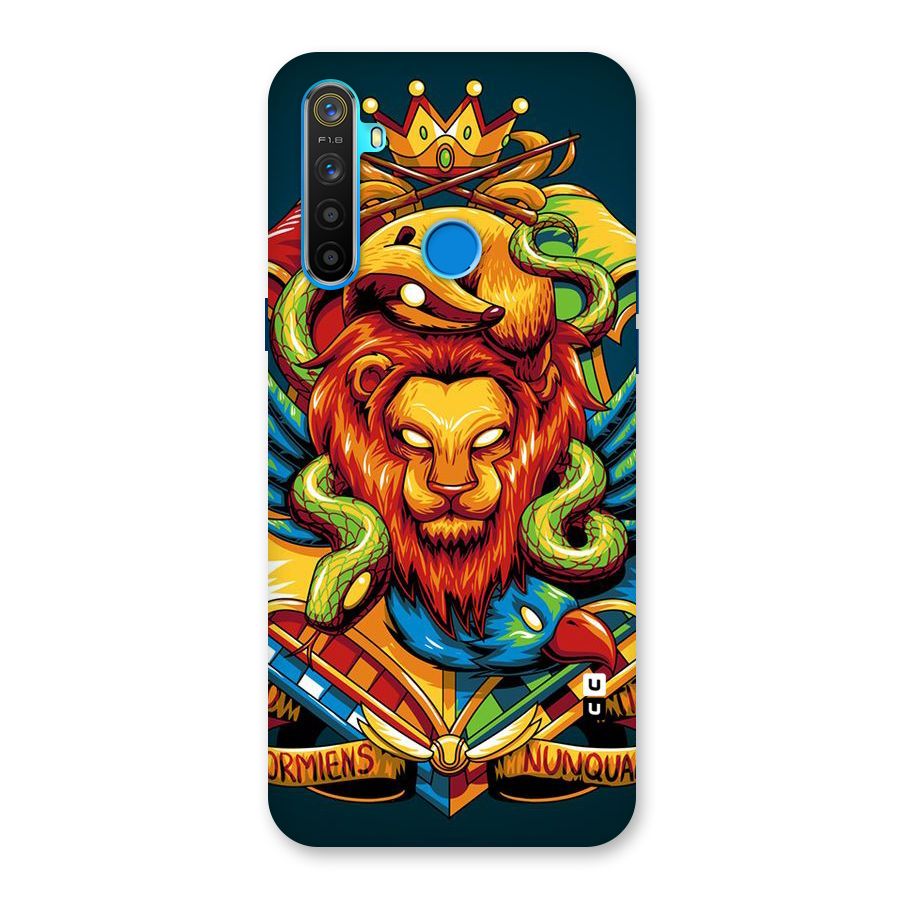Animal Art Back Case for Realme 5