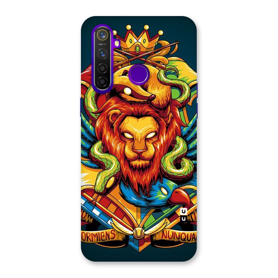 Animal Art Back Case for Realme 5 Pro