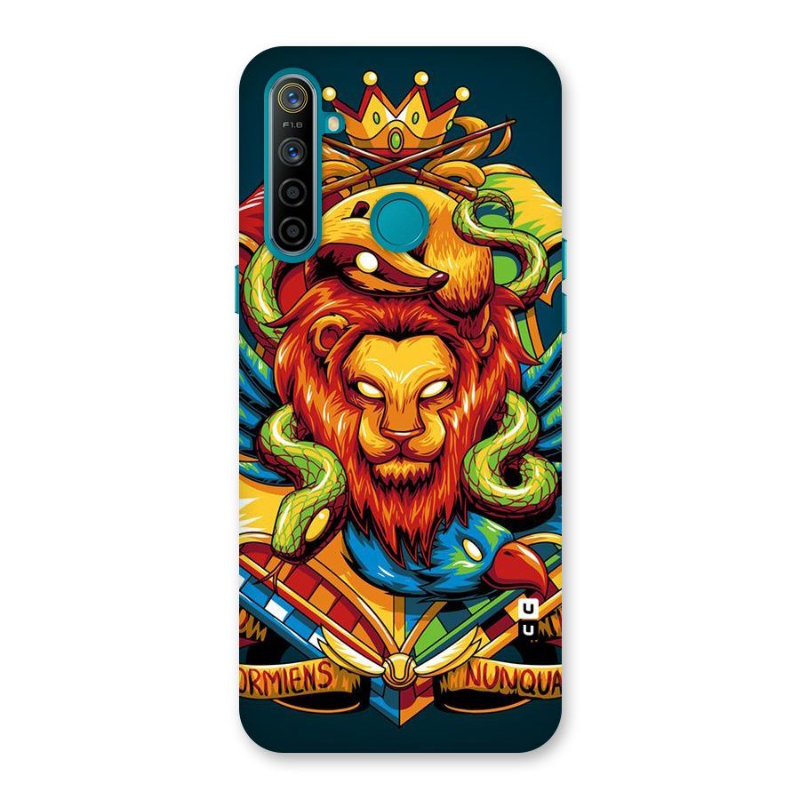 Animal Art Back Case for Realme 5i