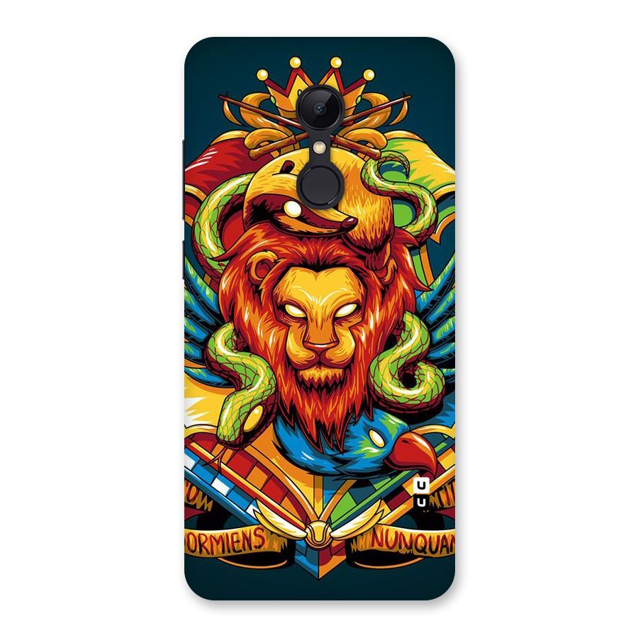 Animal Art Back Case for Redmi 5