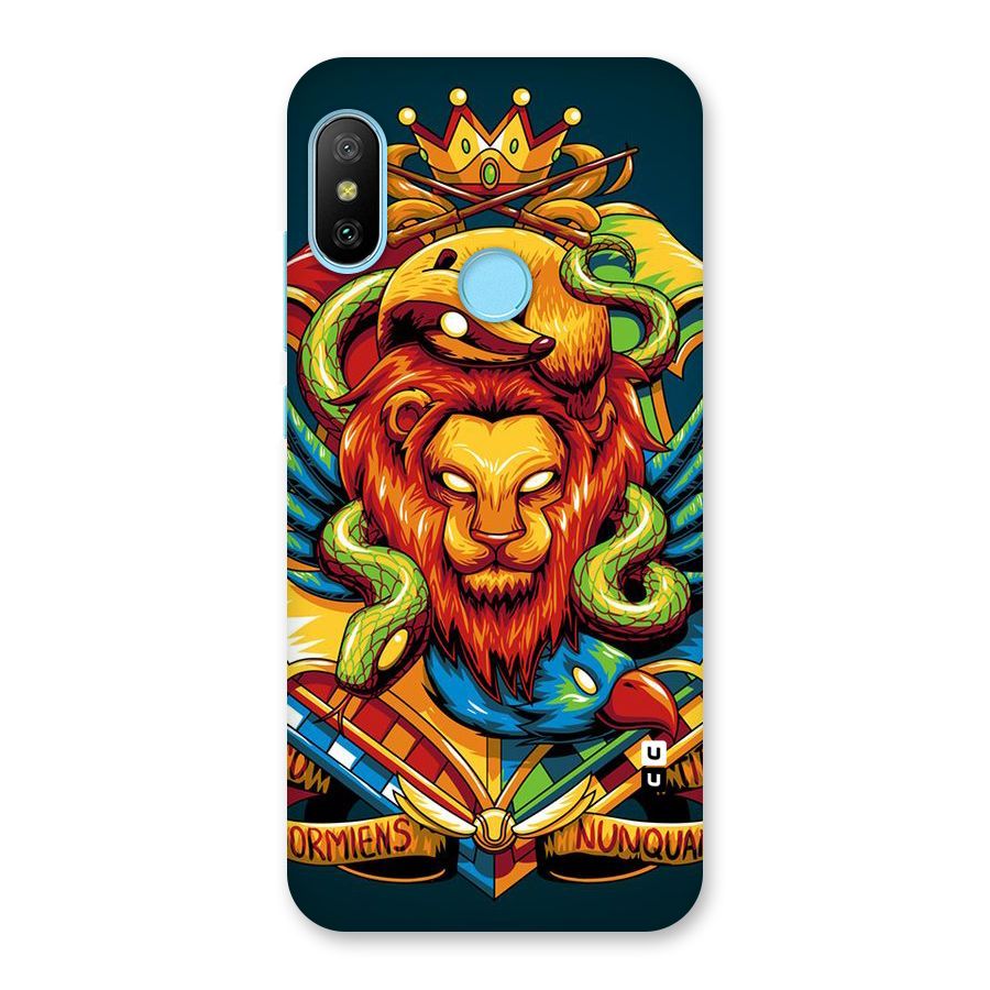 Animal Art Back Case for Redmi 6 Pro
