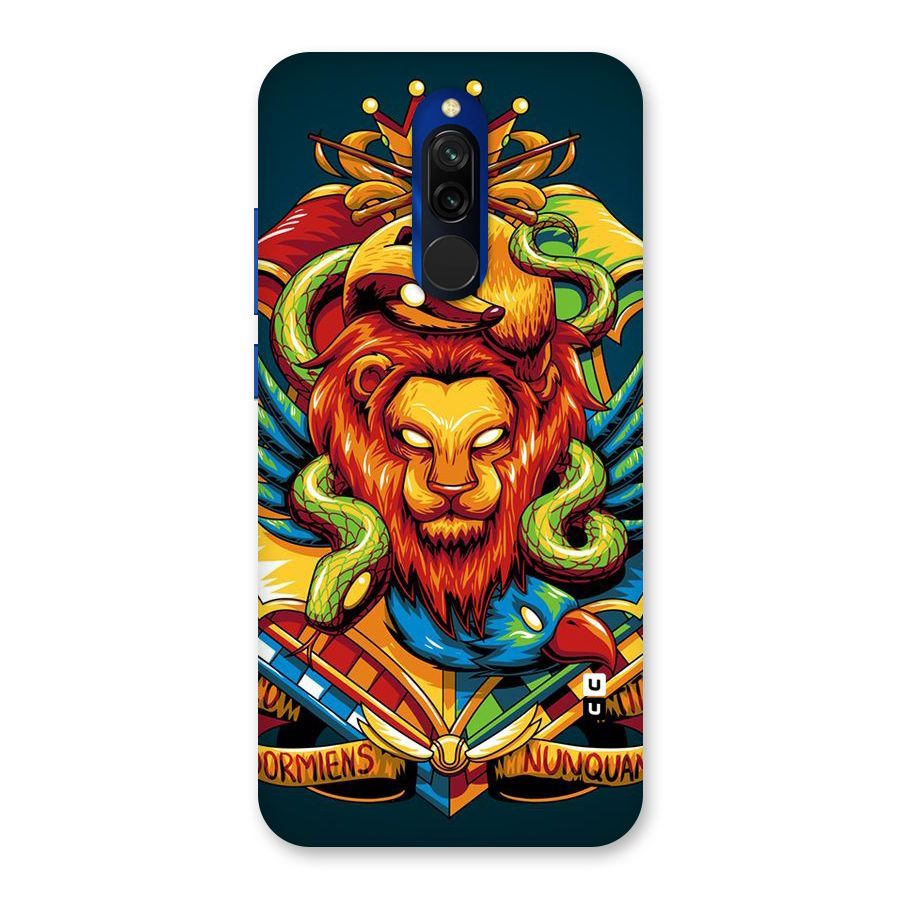 Animal Art Back Case for Redmi 8