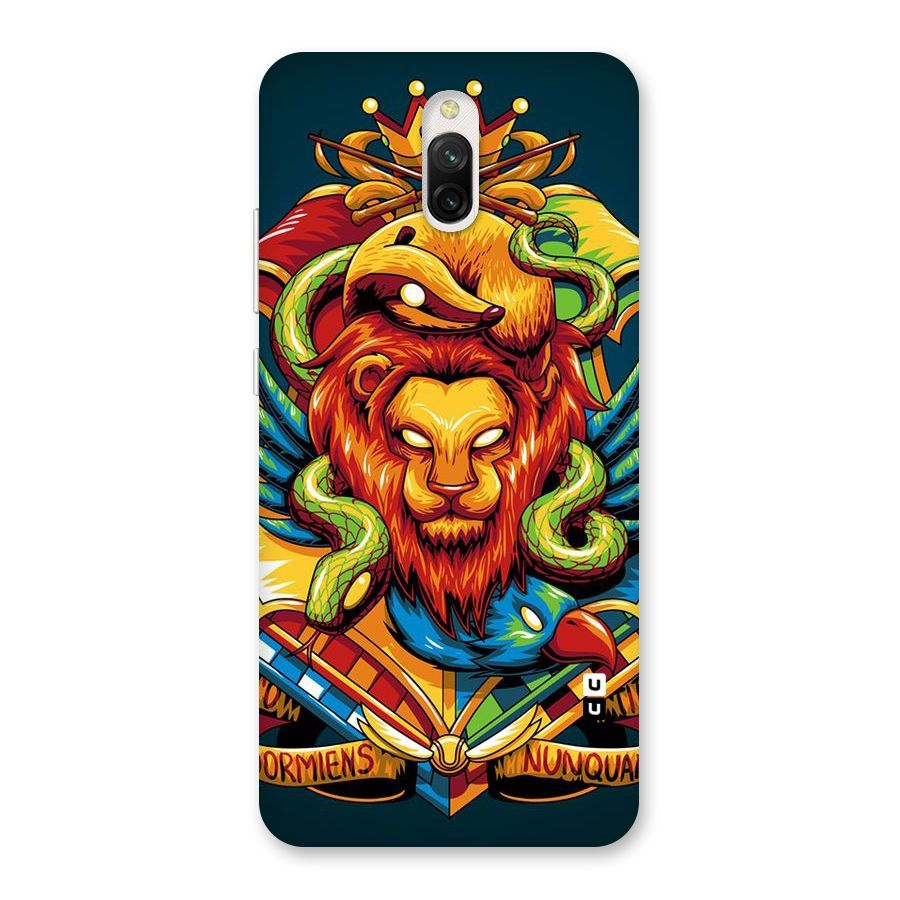 Animal Art Back Case for Redmi 8A Dual