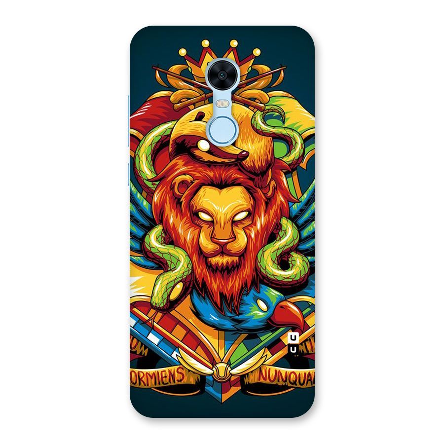 Animal Art Back Case for Redmi Note 5