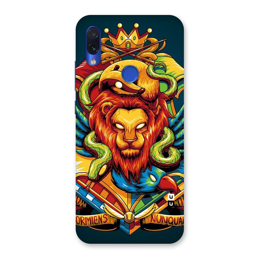 Animal Art Back Case for Redmi Note 7