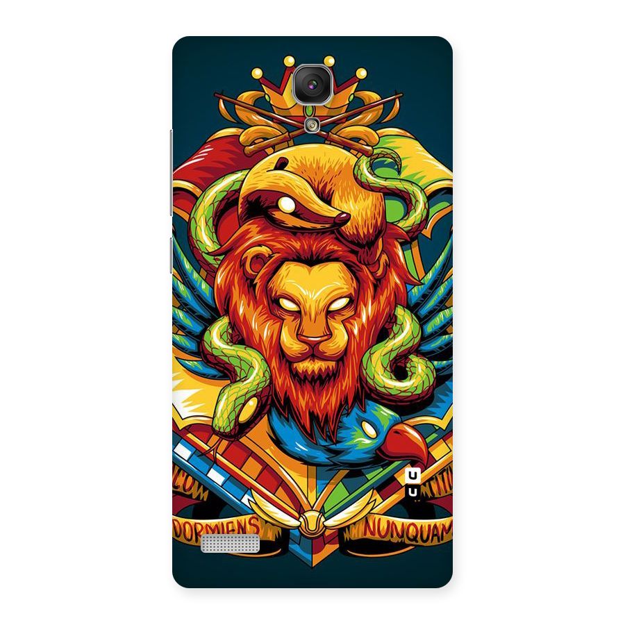 Animal Art Back Case for Redmi Note Prime