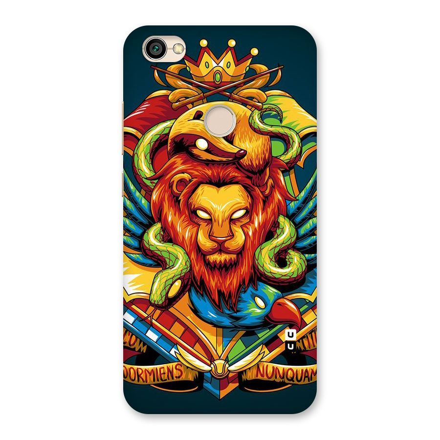 Animal Art Back Case for Redmi Y1 2017