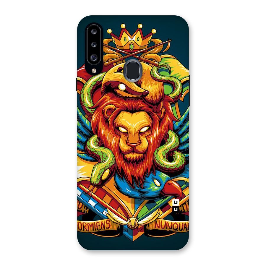 Animal Art Back Case for Samsung Galaxy A20s