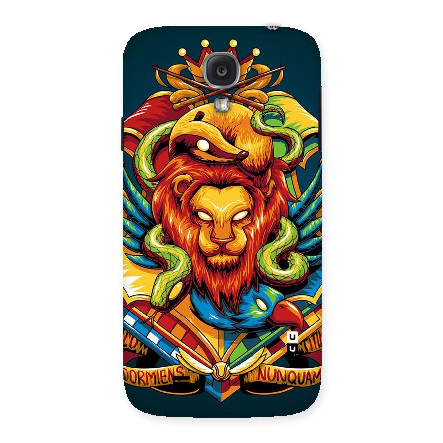 Animal Art Back Case for Samsung Galaxy S4