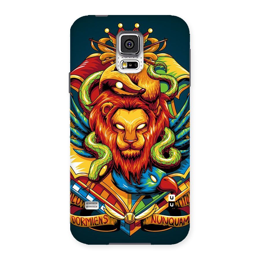 Animal Art Back Case for Samsung Galaxy S5