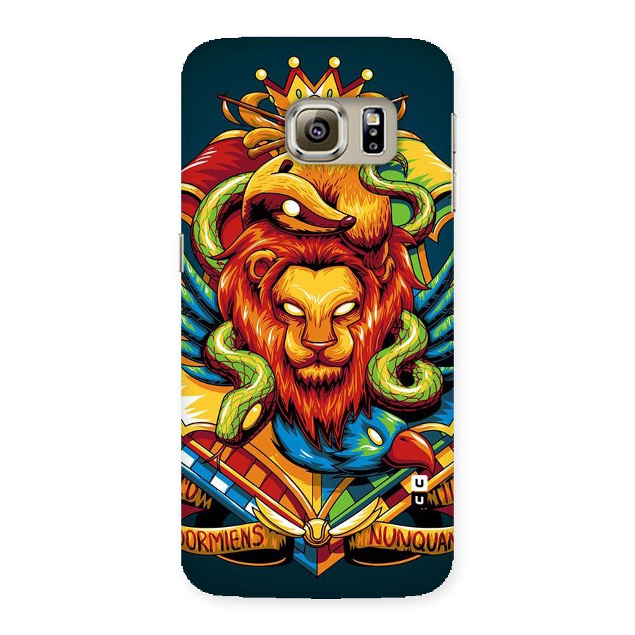 Animal Art Back Case for Samsung Galaxy S6 Edge