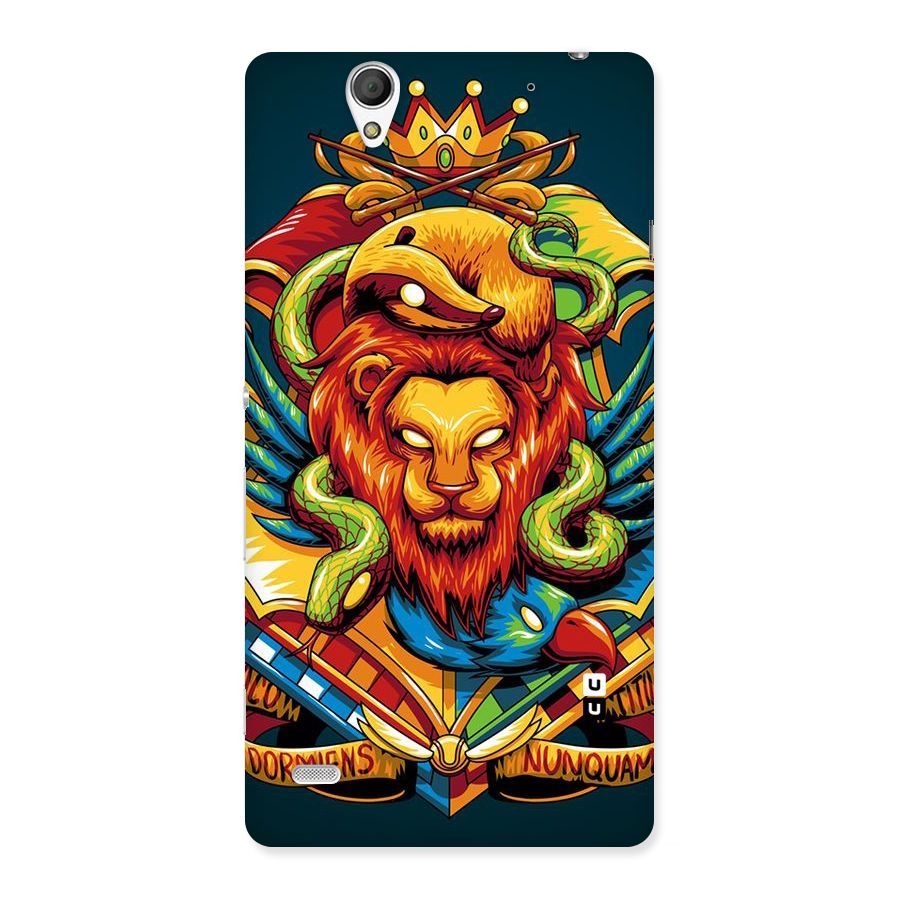 Animal Art Back Case for Sony Xperia C4