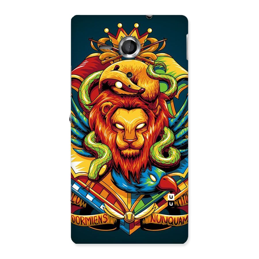 Animal Art Back Case for Sony Xperia SP