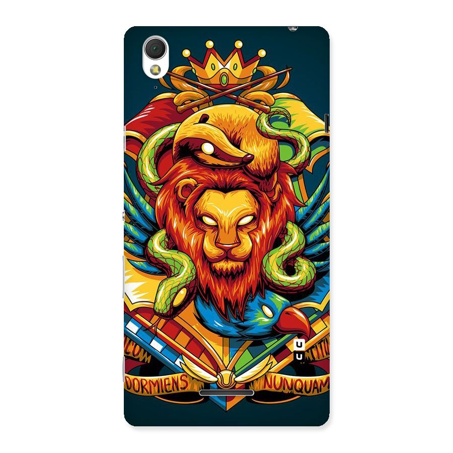 Animal Art Back Case for Sony Xperia T3