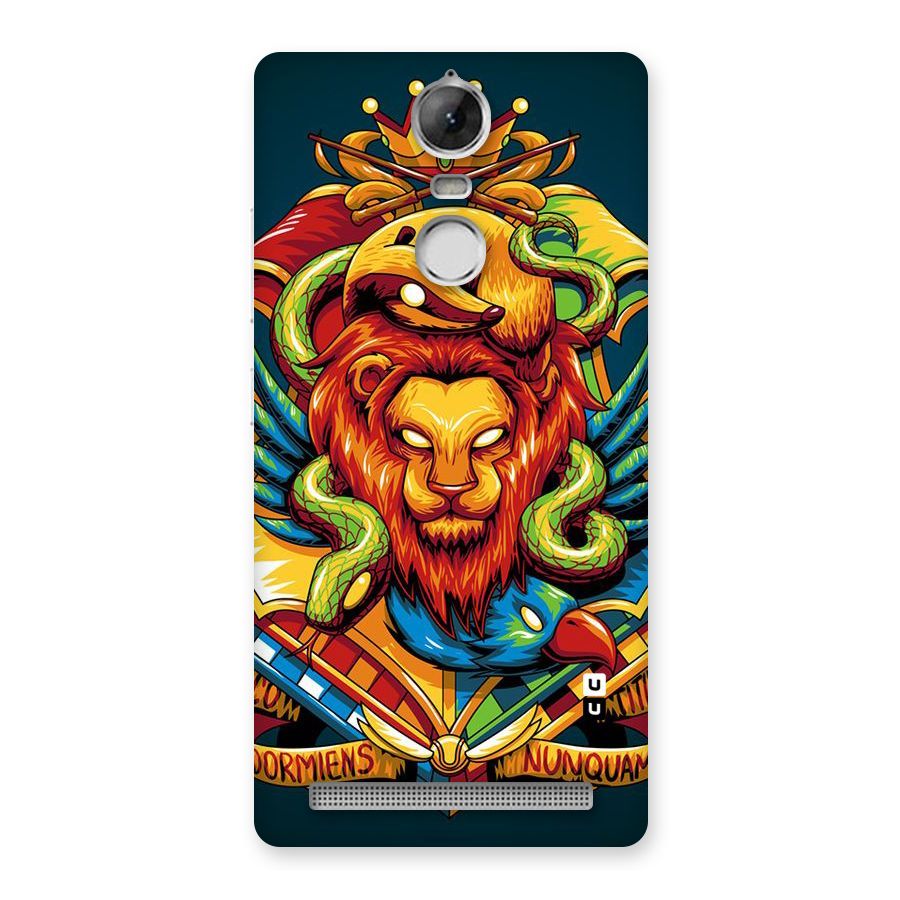 Animal Art Back Case for Vibe K5 Note