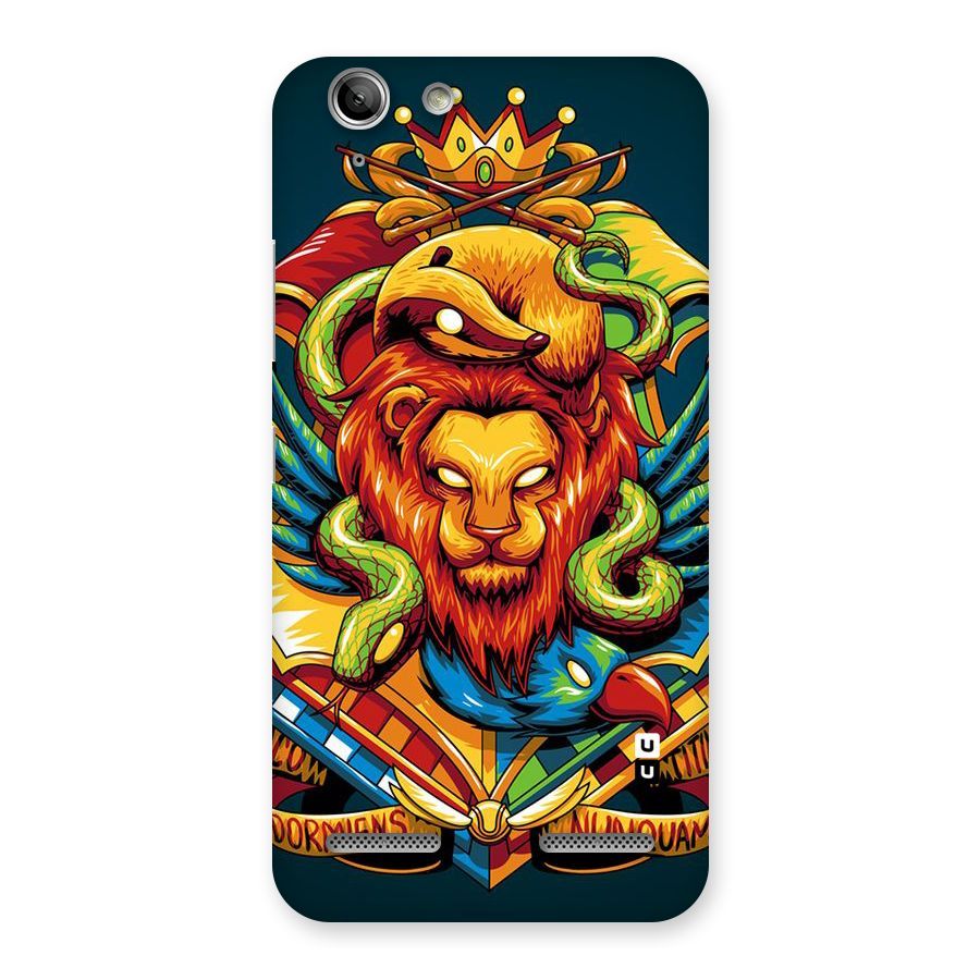 Animal Art Back Case for Vibe K5 Plus