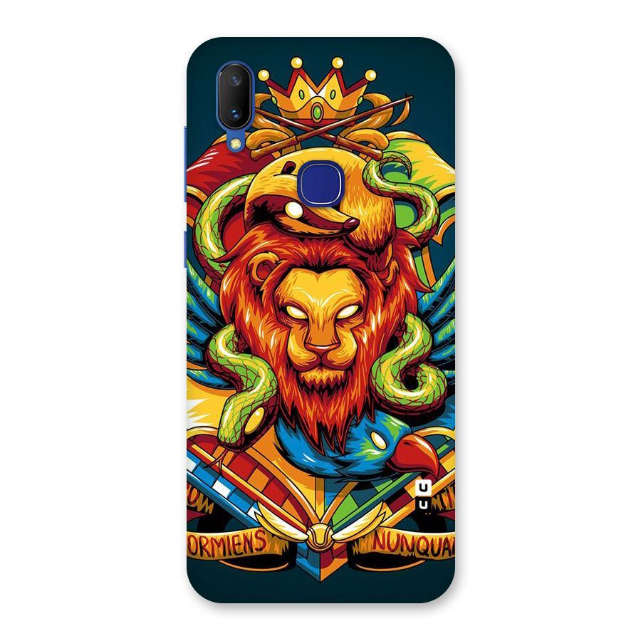 Animal Art Back Case for Vivo V11