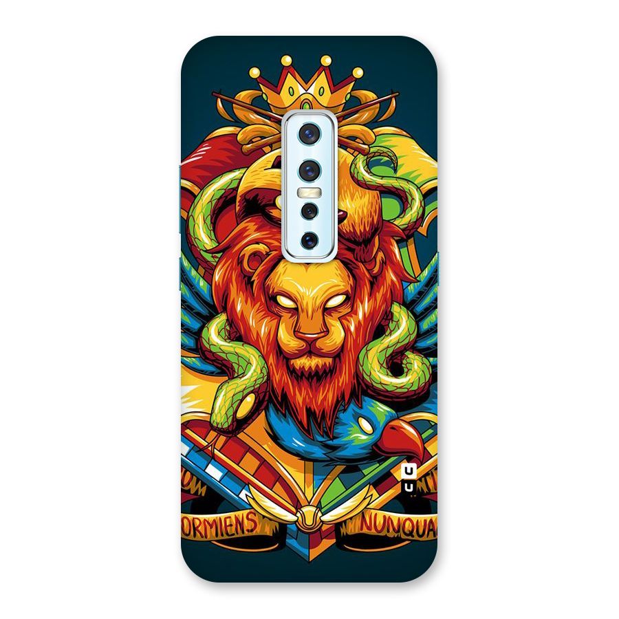 Animal Art Back Case for Vivo V17 Pro