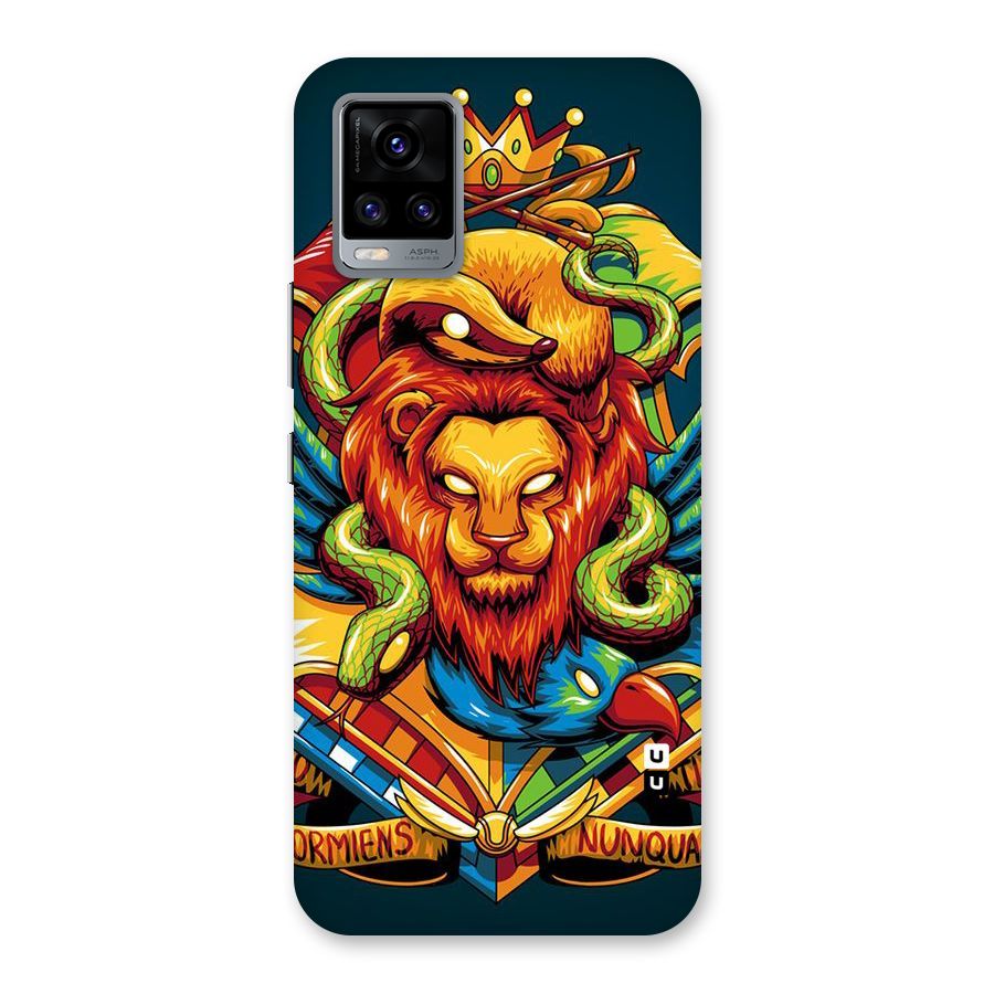 Animal Art Back Case for Vivo V20