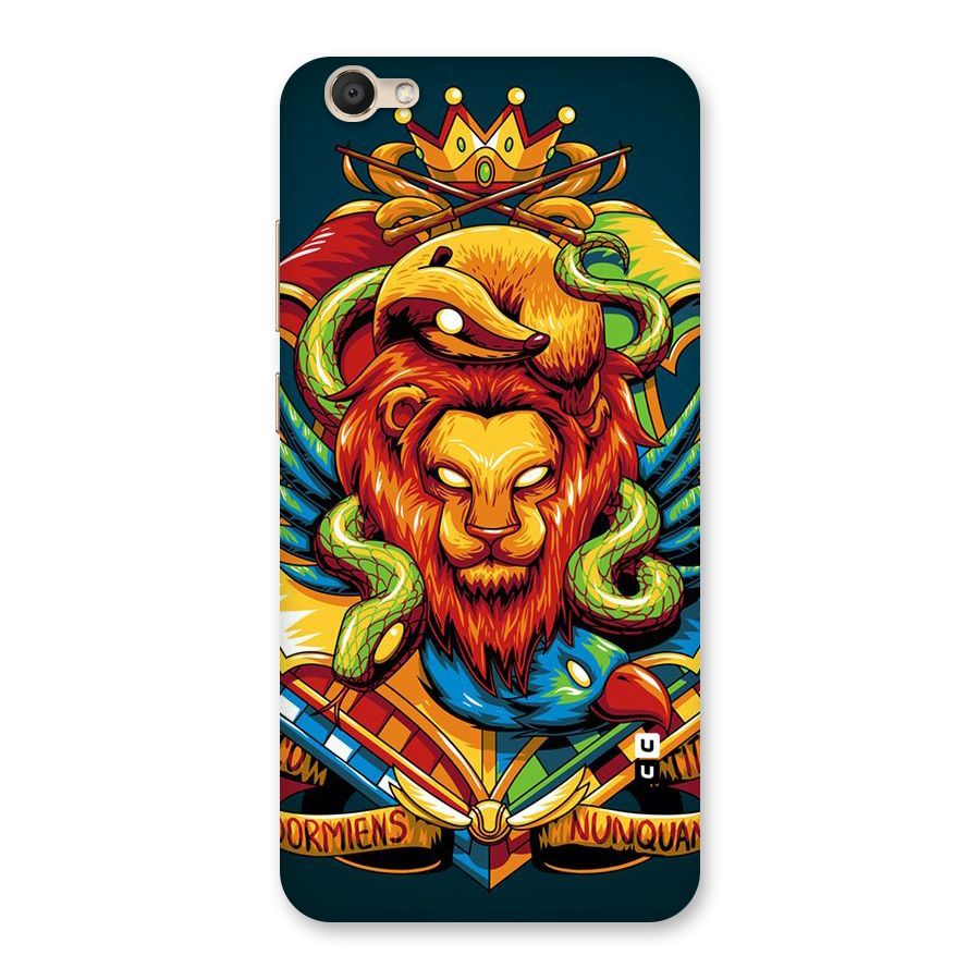 Animal Art Back Case for Vivo V5