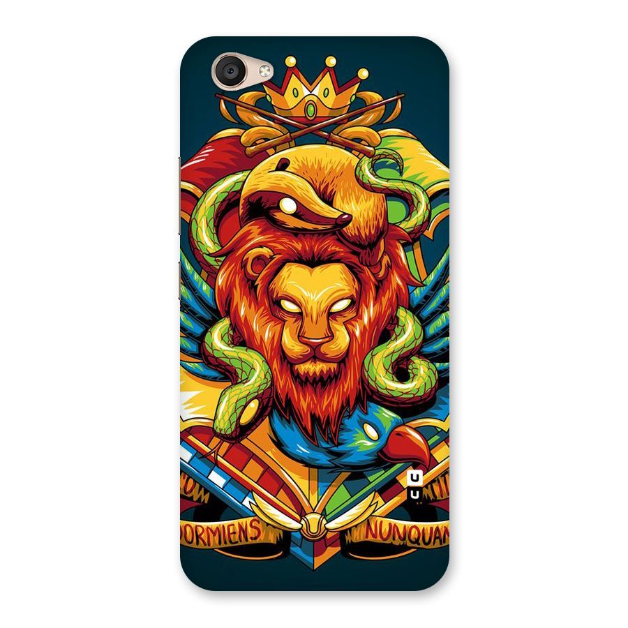 Animal Art Back Case for Vivo V5 Plus